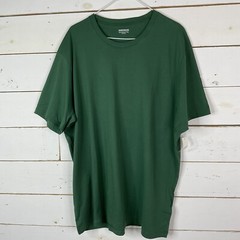 New Goodthreads TShirt Short Sleeve Crew Neck Deep Green Men’s XXL Tall