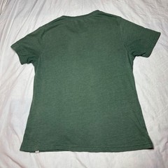 Cactus Man Sueded V Neck T Shirt Green Lion Logo Short Sleeve Men’s Size L
