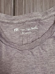 Travis Mathew Bushwood Country Club Graphic T-shirt Size Medium Gray Cotton