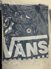 VANS MENS BMX MINERAL WASH BLUE T SHIRT