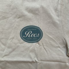 $36 RVCA Men’s Classic Seal T-Shirt Short Sleeves Regular Fit In Khaki Size L