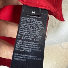 Tommy Hilfiger Red Mercedes Cooperation T-Shirt M 2299