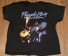 PRINCE Purple Rain Prince and the Revolution T-Shirt (L)