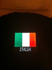 ITALY FLAG Sound Activated Lights Up LED T-Shirt S/L/L/XL/XXL/XXXL