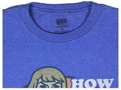 DC Comics Freeze He-Man Men’s Distressed How you doin? Heathered Blue – NEW