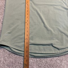 BYLT Shirts Mens XL Green Brown Lux Drop Cut Stretch Tagless Crewneck Lot Of 2