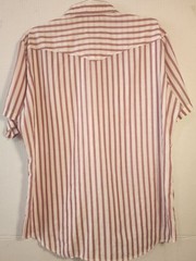 American Hero Authentic Premium Quality Red White Pearl Snap Shirt Mens XL