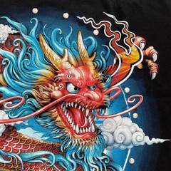 Chinese Dragon T Shirt Glow In The Dark 3D Graphic Tees Rock Chang New Year Gift
