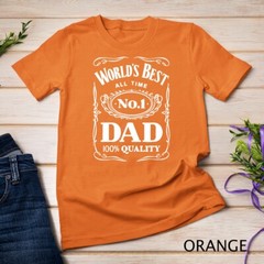 World´s Best No. 1 Dad – Daddy – Father – Gift T-Shirt Unisex T-shirt