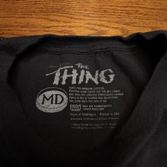 THE THING Fright Rags Horror Tshirt MEDIUM SOLD OUT John Carpenter