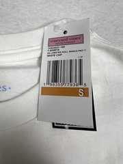 Vineyard Vines Lobster Roll Whale Short-Sleeve Pocket Tee White Men’s Size L