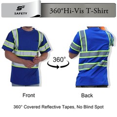 High Visibility Shirts for Men Class 3 Hi Vis Reflective Construction Shirts …