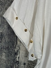 Jerzees White Nautical Anchors Unisex T-shirt Size Large