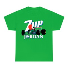 7up Jordan Racing Team Men’s Irish Green T-Shirt Size S to 3XL