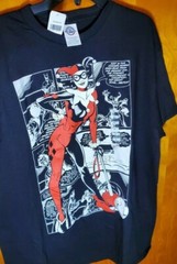 Harley Quinn DC Comics Retro Black T Shirt – M, L ,XL – NWT/SHIPFAST