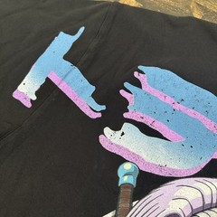 Civil Regime Dragon Ball Z Trunks Black Tshirt Size Small