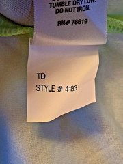 Badger Sport T Shirt Green Marble Size M