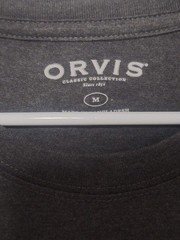 Orvis T Shirt Manchester VT Classic Collection Men’s Sz M Charcoal Gray Logo