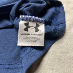 Under Armour Heatgear T-Shirt Men’s Adult Large Loose Blue Gym Running Training