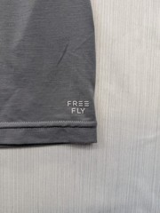 New Free Fly Elevate Performance Tee Mens Size Small TShirt Smoke Grey