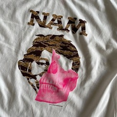 RARE Vintage New 2008 FUCT “Tiger Striped NAM Magazine” Men’s T-Shirt White