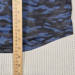Kenneth Cole Men’s Active Tech Shirt S/S Stretch Breathable Soft Navy Camo