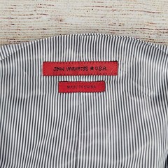 John Varvatos Men’s Gray Plaid Vest M Polyester Viscose Spandex