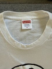 Supreme Molotov Cocktail White Graphic Mens T-Shirt ~ Size Medium SS18 2018