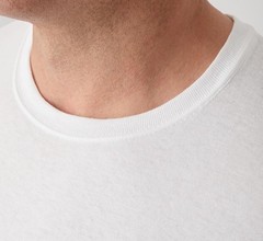 Hanes Men’s White Crewneck T-Shirt 6-Pack Undershirt Tee TAGLESS size L 42-44″
