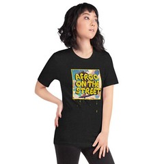 Afroo on the street (Unisex tee)
