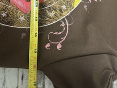 Vintage 2008 Dolly Parton Backwoods Barbie Tour T Shirt Brown Pink Size Small