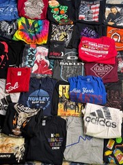 Lot of 30 Modern Graphic T Shirts Mixed Size Wholesale Bulk Reseller Y2K