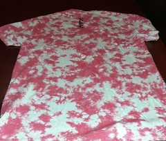Chrome Edge Pink Tye dye Anime Manga Ninja Graphic T shirt Mens Large