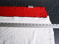 Diadora T-Shirt Men’s Medium White Red Logo Embroidery Retro Soccer Cotton
