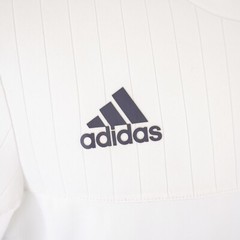 DAMAGED Adidas Halla Madrid White Medium Climacool Jersey T-Shirt