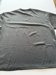 Urban Edge Men’s Geometric Textured T Shirt Gray 3XL NWT Streetwear