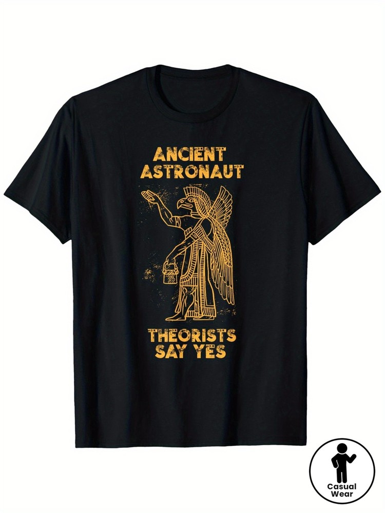 Anunnaki Ancient Astronaut Theorists Say Yes Sumerian Alien T-Shirt, Unisex Co