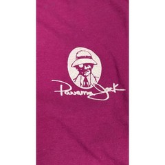 Panama Jack Vintage Long Sleeve T-Shirt M READ SPOTS Pink Sun Tan Products USA