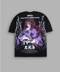 DARC SPORT Kokushibo Black Oversized T-Shirt SIZE LARGE