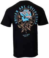 Sullen Men’s T-shirt JAKE ROSE Tattoos Urban Design Skull Premium Quality
