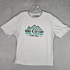 REI Co-op Trail Supplies T-Shirt Mens M Graphic Short Sleeve Pullover 22743-S21