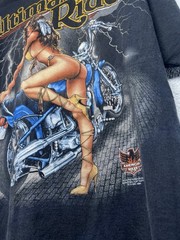 VTG 3D Emblem 1994 Sturgis Black Hills Rally XL T Shirt Ultimate Ride For Men
