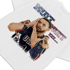 Stephen Curry Celly Nuit Nuit Night Night USA World Champion Custom Graphic Tee