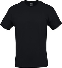 Gildan Men’s Crew T-Shirts, Multipack, Style G1100 X-Large, Black (6-pack)