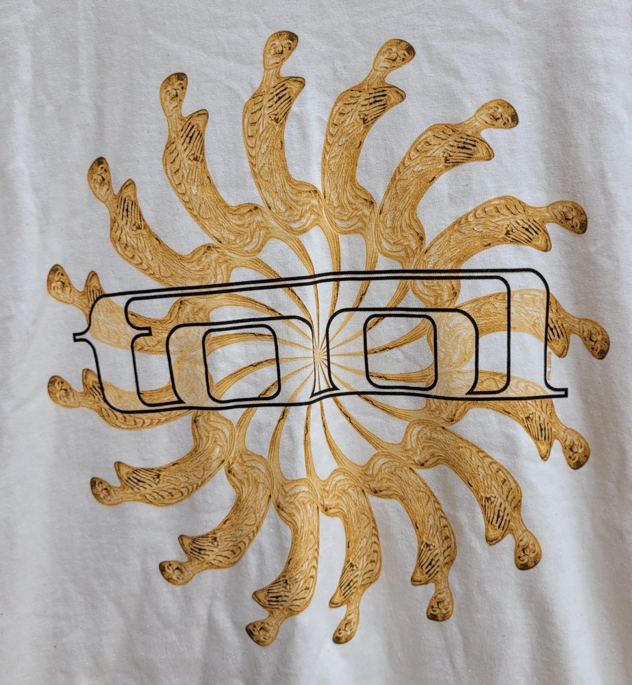 Tool S/S 10 000 Days Los Angeles,California Tour 2025 Screen Print Sz.Lg T-Shirt