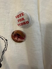Napolean Dynamite T Shirt and Pins size Large