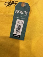 1 or 5 Pack Men’s Earthbound Trading Co. Mushroom Forest Fungi T-Shirt Yellow XL