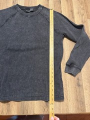 No Boundaries Shirts, Men’s Size XL, Black, Crewneck, Long Sleeve