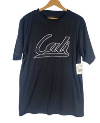 Cali T Shirt Size Large Mens Black Stitched California Streetwear Skater NEW
