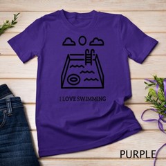 I Love Swimming T-Shirt Unisex T-shirt